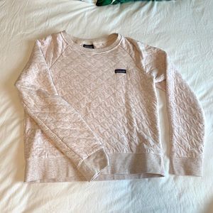 Patagonia quilted sweater/crew neck